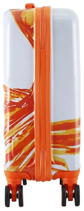 Валіза Semi Line 20" (S) White/Orange Print (T5655-1)