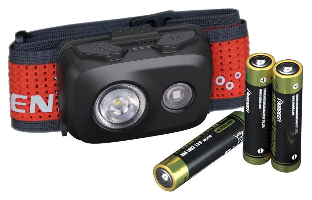 Ліхтар налобний Fenix HL16 AAA світло-зелений