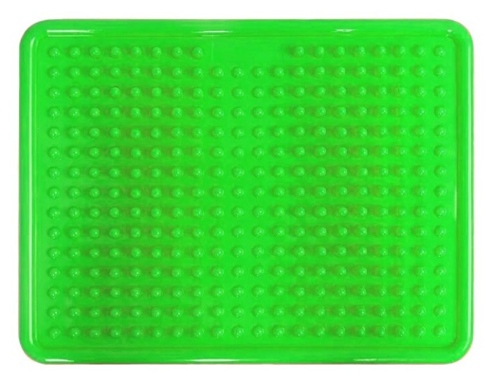 Ортопедичний масажний килимок для стоп EasyFit Acupoint з шипами зелений