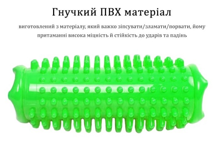 Ортопедичний масажний килимок для стоп EasyFit Acupoint з шипами зелений