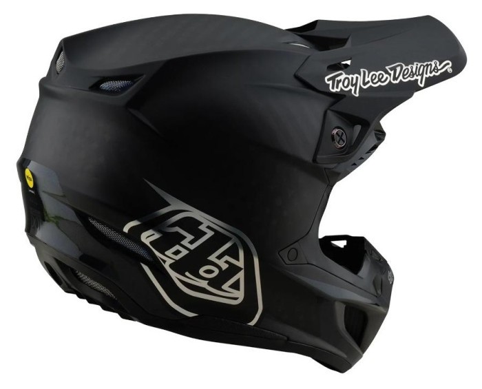 Мотошолом TLD SE5 ECE CARBON HELMET; MONO [BLACK] XL