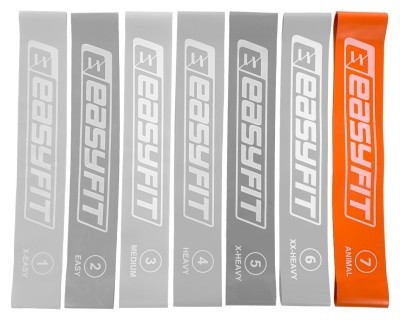 Резиновое кольцо для фитнеса EasyFit №7