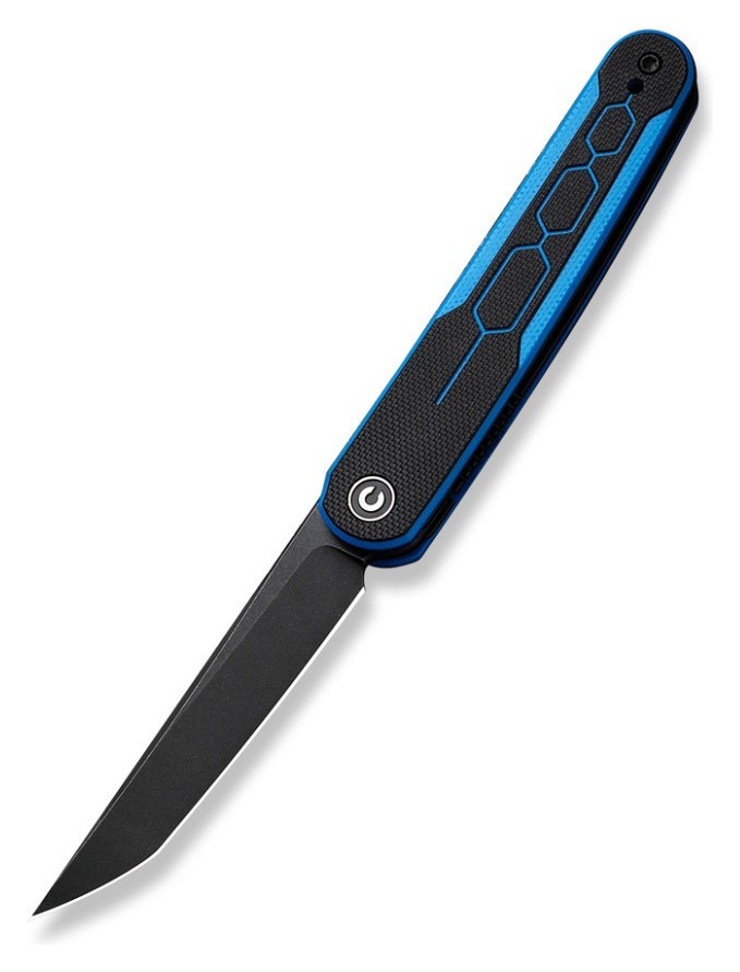 Ніж складаний Civivi KwaiQ Milled Blue/Black C23015-3, укр, укр