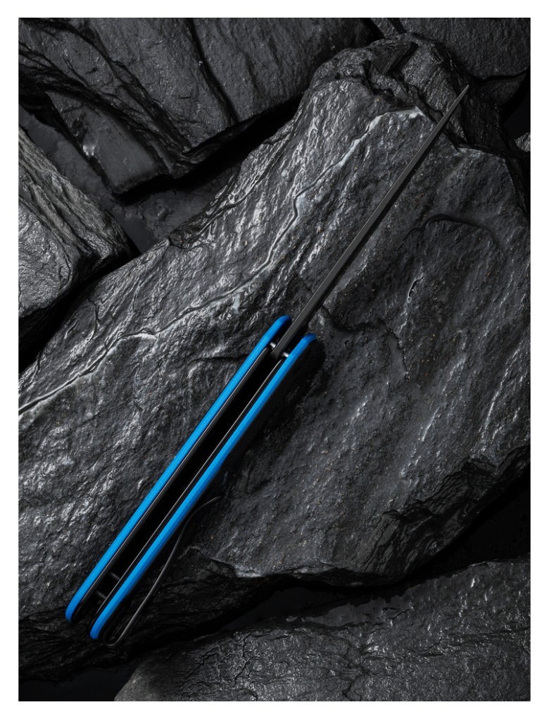 Ніж складаний Civivi KwaiQ Milled Blue/Black C23015-3, укр, укр