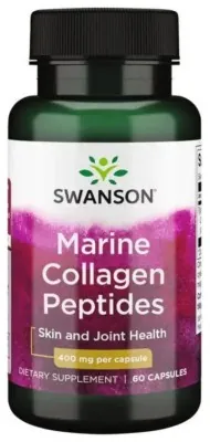 Type I Hydrolyzed Marine Collagen Peptides 400mg - 60 caps