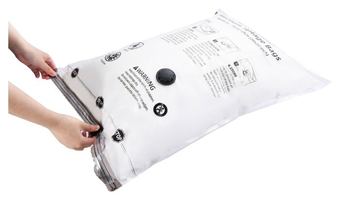 Вакуумные пакеты Flextail, размер L (60х80 см), 4 шт.