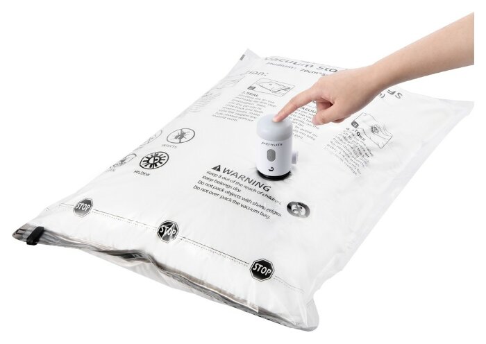 Вакуумные пакеты Flextail, размер L (60х80 см), 4 шт.