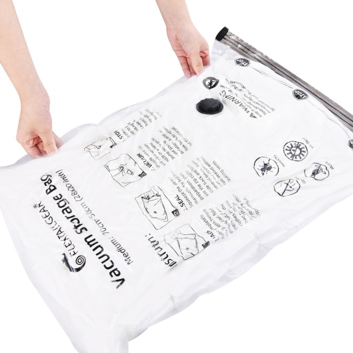 Вакуумные пакеты Flextail, размер L (60х80 см), 4 шт.