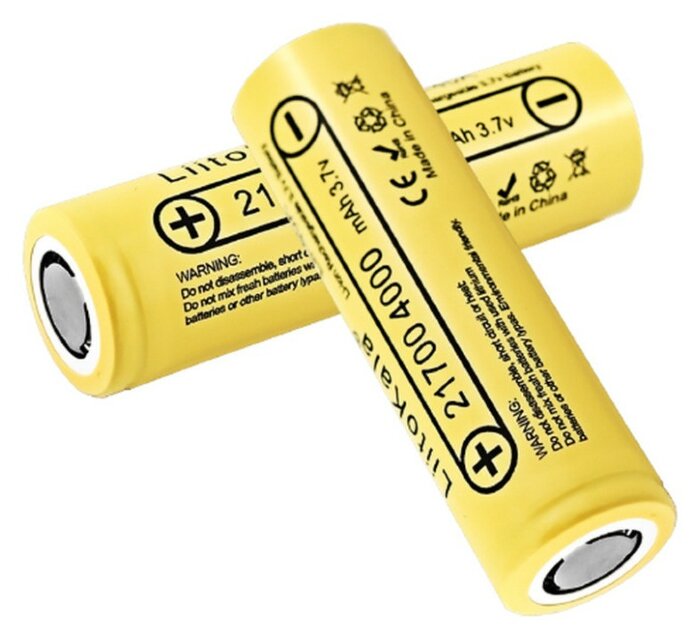 Акумулятор LiitoKala Lii-40A 21700 4000mah battery