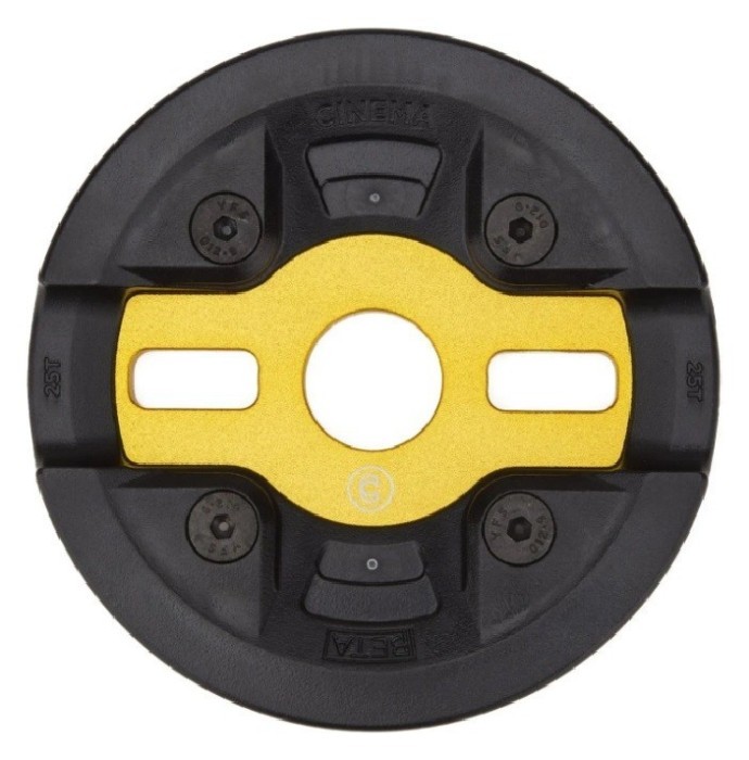 Зірка Cinema Beta Guard золотиста 25T (для BMX), укр, укр