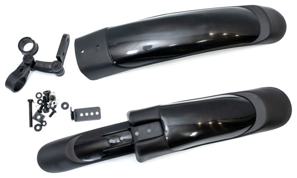 Крылья 24"-26" пластик универс. черный. FSK-BH-414 комплект