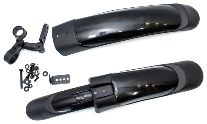 Крылья 24"-26" пластик универс. черн. FSK-BH-414 комплект