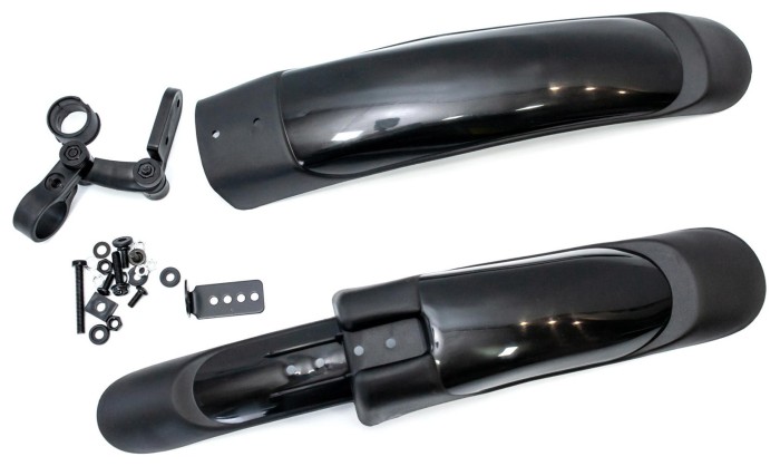 Крила 24"-26" пластик універс. чорний. FSK-BH-414 комплект