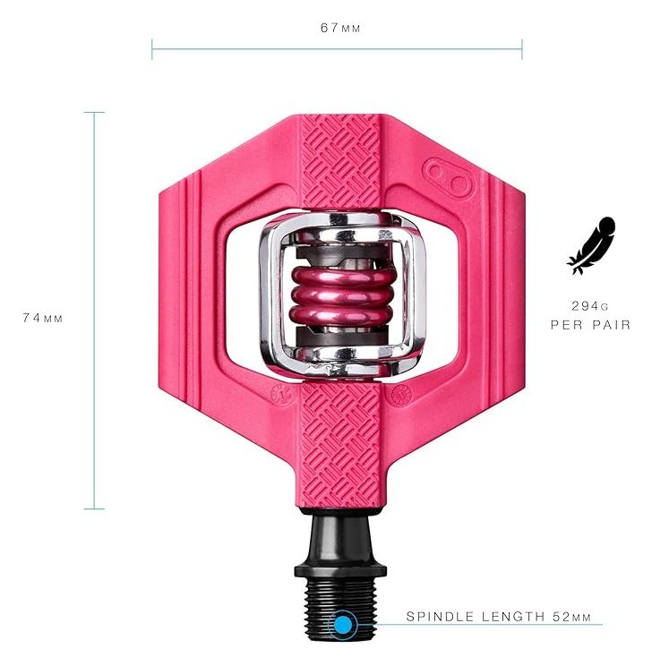 Педали для велосипеда Crankbrothers CANDY 1 Pink (16172)