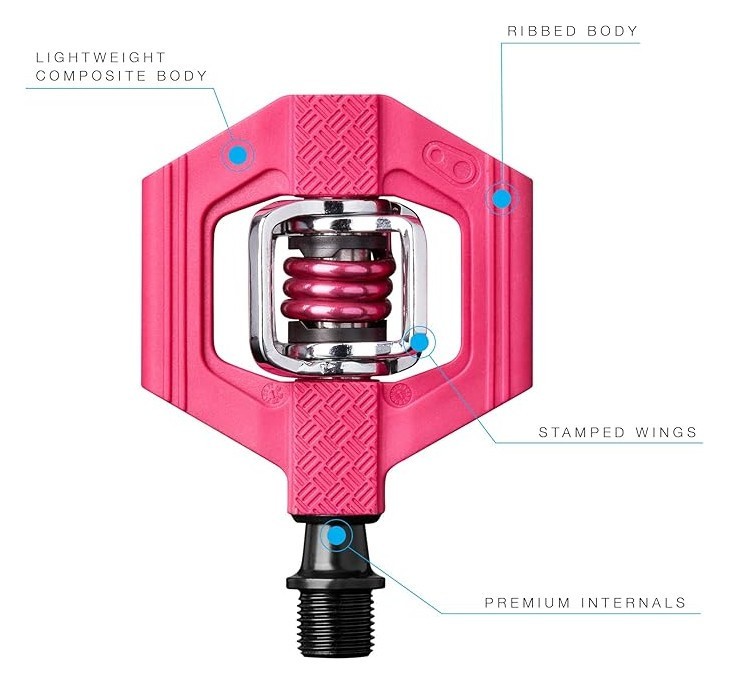 Педали для велосипеда Crankbrothers CANDY 1 Pink (16172)