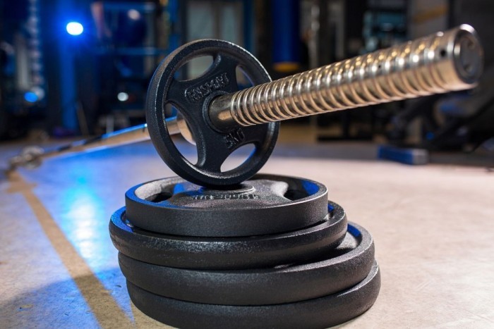 Блин RN-Sport 15 кг Ø51 мм для штанги с Quatro хватом. Черный