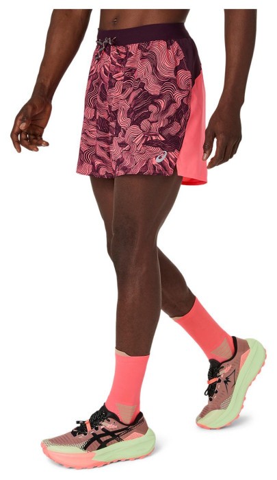 Платья, юбки, бриджи, шорты Asics ( 2011D526-700 ) FUJITRAIL ALL OVER PRINT 5IN SHORT