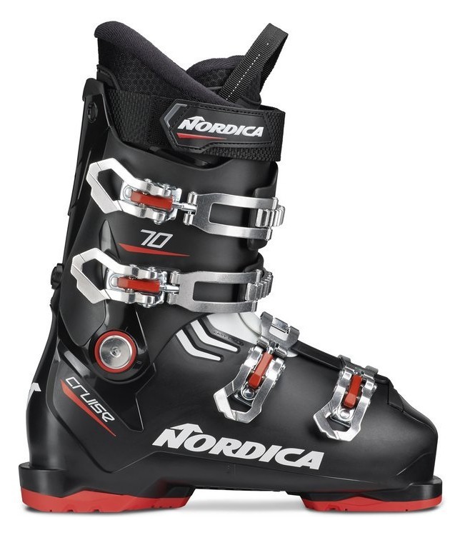 Черевики гірськолижні Nordica THE CRUISE 70 41 (265мм) Black/white/red (05066600-WRH), укр, укр