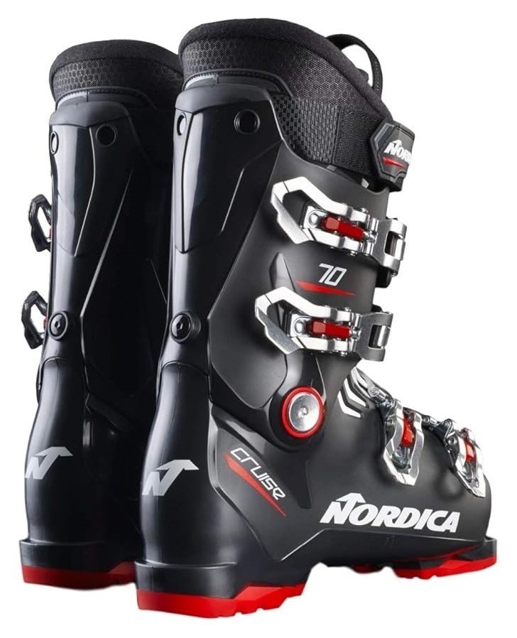 Черевики гірськолижні Nordica THE CRUISE 70 41 (265мм) Black/white/red (05066600-WRH), укр, укр