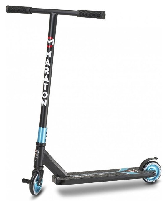 Трюковий самокат Maraton Prospect HIC 2022 Чорно-синій, укр, укр