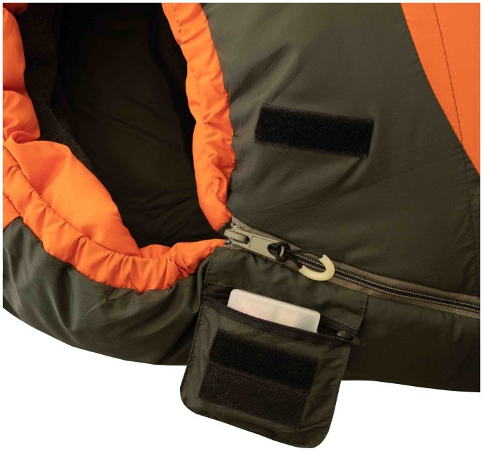 Спальний мішок Tramp Boreal Regular кокон правий orange/grey 200/80-50 UTRS-061R, укр, укр