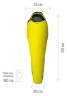 Мешок спальный Millet BAIKAL 750 REG R 210 см Wild lime (MIC1039) Фото - 3