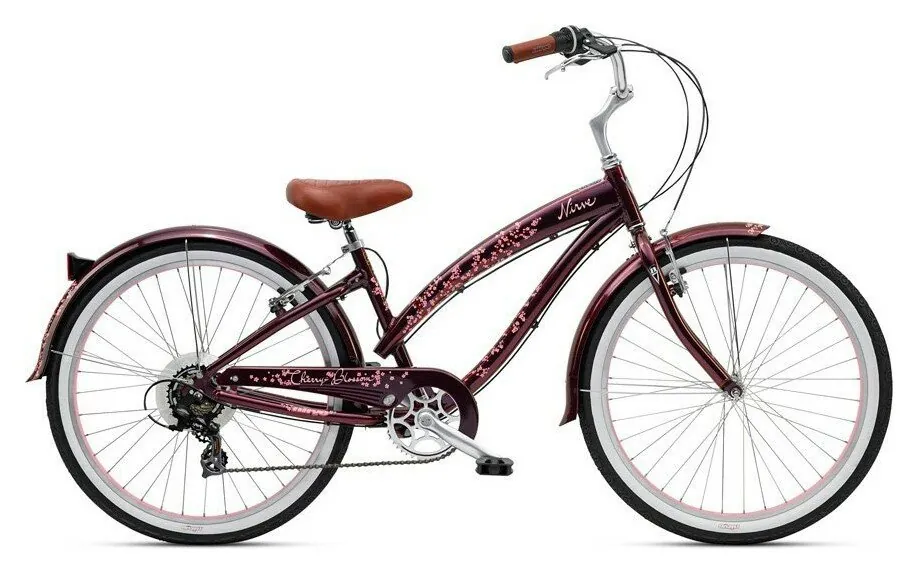 Велосипед круїзер Nirve Cherry Blossom 7-Speed 26″ 16″ Purple passion (05-3525-PU) (16" Пурпурний)