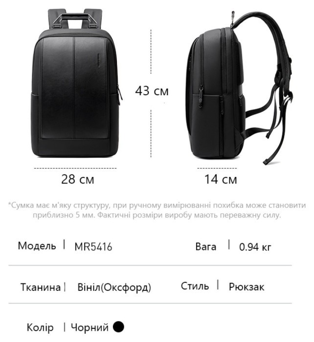 Рюкзак Mark Ryden Compass Black