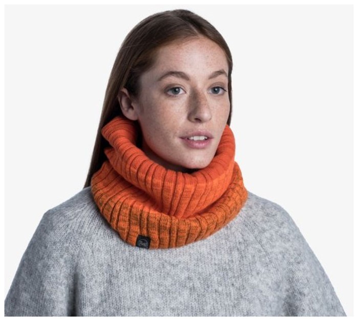 Шарф-труба Buff Knitted & Fleece Neckwarmer Igor, Black