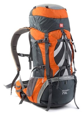 Рюкзак туристичний Naturehike NH70B070-B, 70 л + 5 л, помаранчевий
