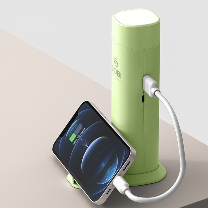 Power Bank Лампа Sobi D16 Green 5000 mAh, укр, укр