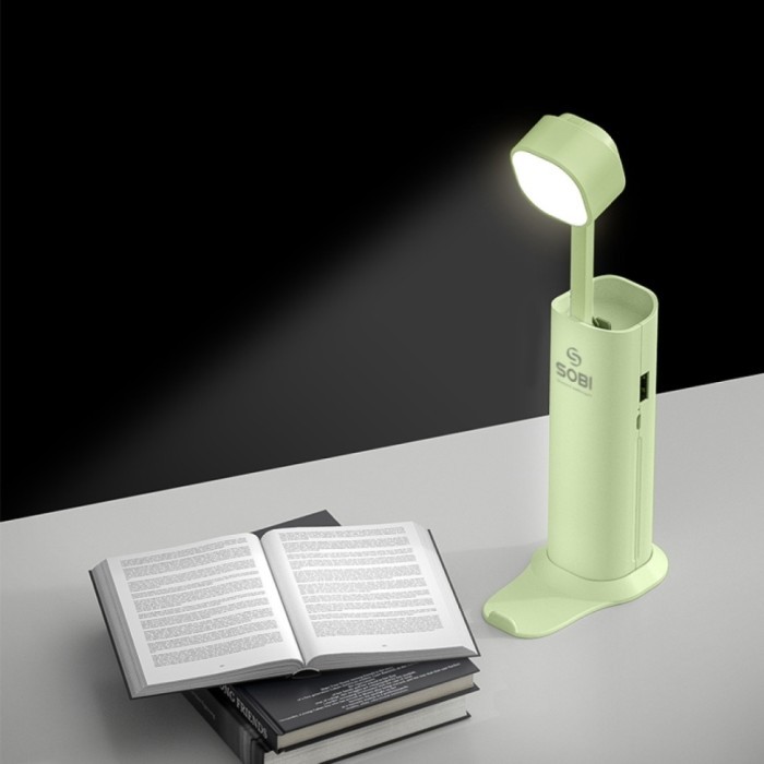 Power Bank Лампа Sobi D16 Green 5000 mAh, укр, укр