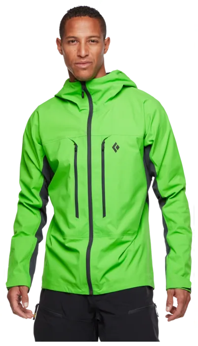 Мужская куртка Soft Shell Black Diamond Dawn Patrol Hybrid Shell, M - Vibrant Green