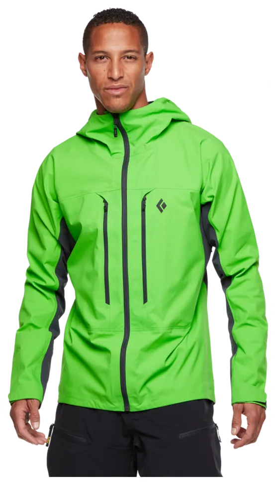 Чоловіча куртка Soft Shell Black Diamond Dawn Patrol Hybrid Shell, M - Vibrant Green (SHM_BD 7450043048MED1)