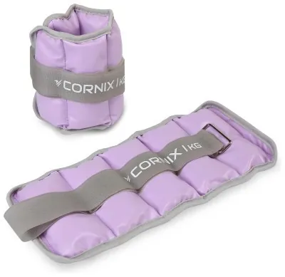 Утяжелители-манжеты для ног и рук Cornix 2 x 1 кг XR-0398