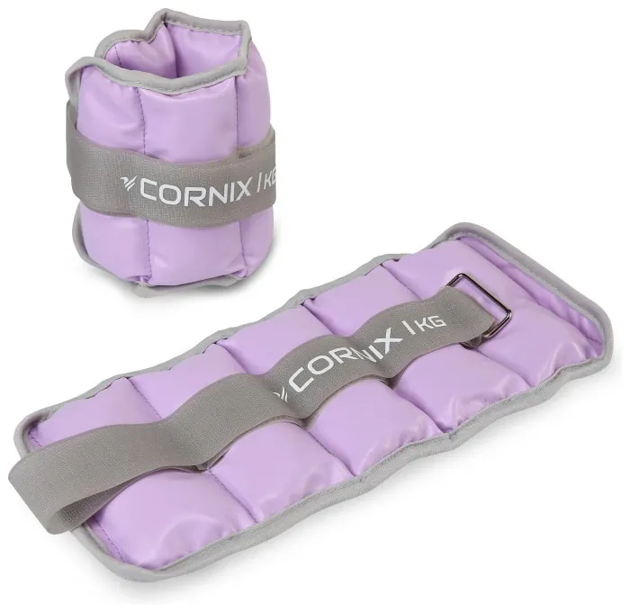 Утяжелители-манжеты для ног и рук Cornix 2 x 1 кг XR-0398
