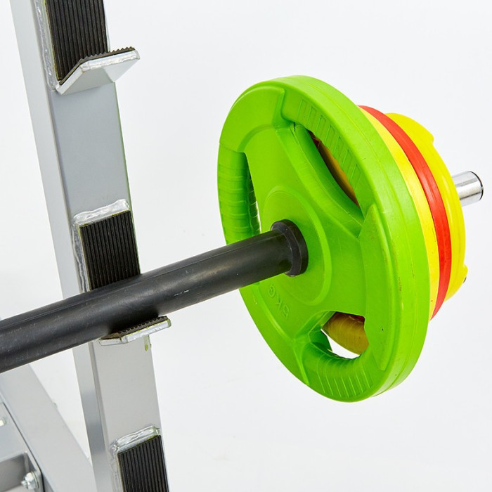 СУ. Підставка (стійка) для штанг Zelart TA-8216 (метал, р-р 90х85х127см), укр, укр