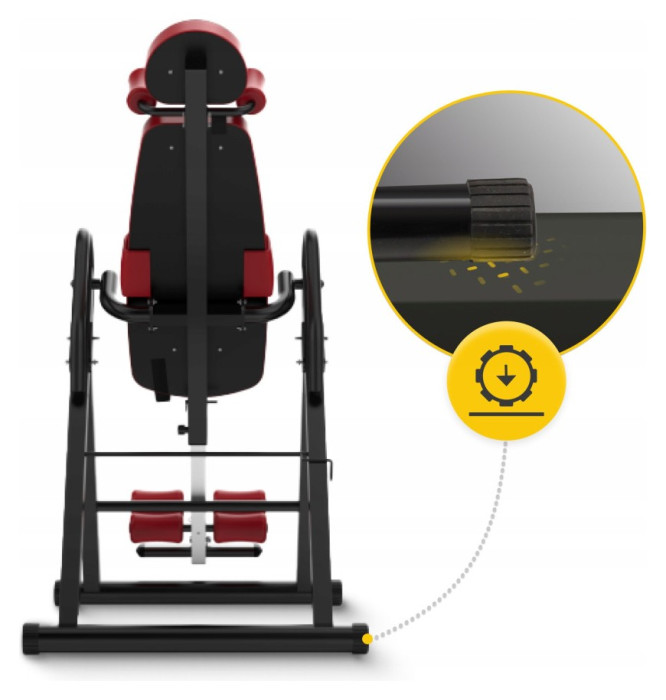 Стол инверсионный 4FIZJO регулируемый Black/Red (P-5905973401944)