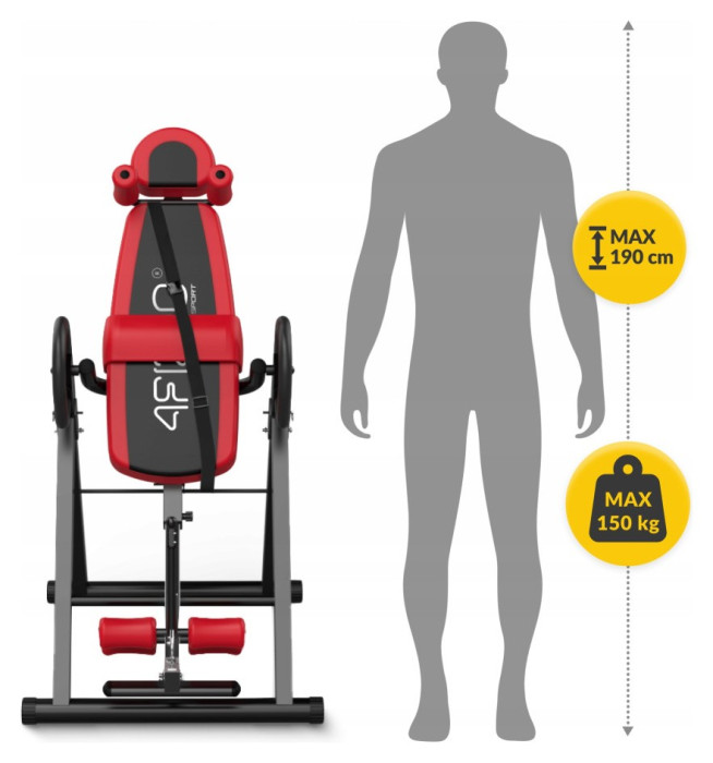 Стол инверсионный 4FIZJO регулируемый Black/Red (P-5905973401944)