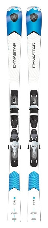 Лижі гірські (комплект) Dynastar CR 68 ECO + Xpress 10 156см White/blue (DACIZ02+FCCD033) O, укр, укр