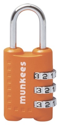 Munkees 3604 брелок-замок Combi Lock 1 оранжевый