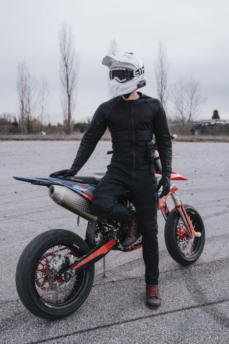 Мотокуртка PandoMoto COMMANDO UH Black