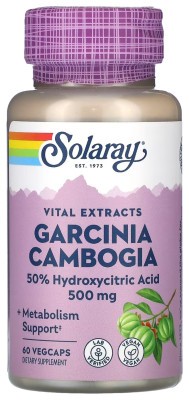Garcinia Cambogia Fruit Ext 500mg - 60 veg caps