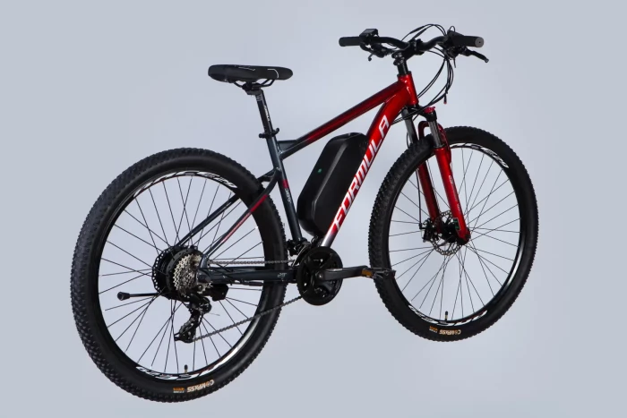 Велосипед з електроприводом 29" AL Formula eF-1 DD CS рама-18,5" 48B 12.5А*г 500Вт червоно-сріблястий 2026