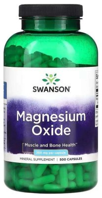 Magnesium Oxide 200mg - 500 caps