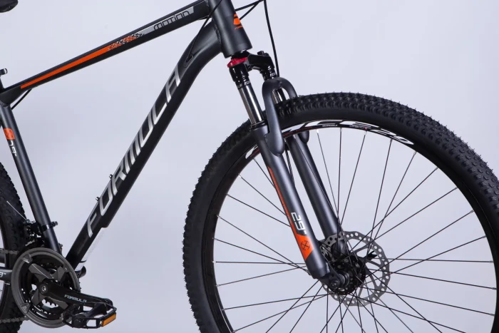 Велосипед уцененный AL 29" Formula MOTION DD FR рама-19" темно-серый (матовый) 2026