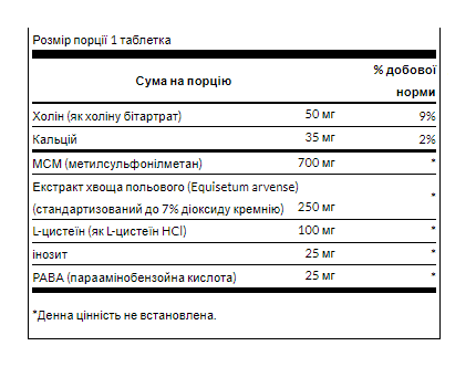 Hair Skin Nails - 60tab (К 11.26)