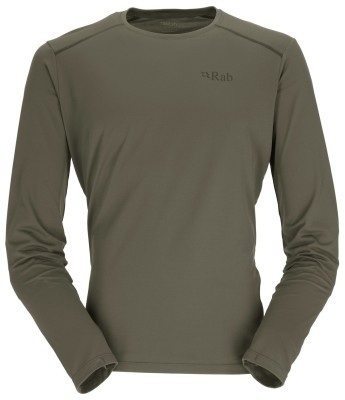 Футболка з довгим рукавом чоловіча Rab Force LS Tee, Light Khaki, L