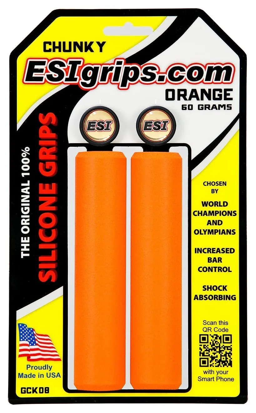 Гріпси ESI Chunky Orange (помаранчеві) (OBOD_GCKO8)