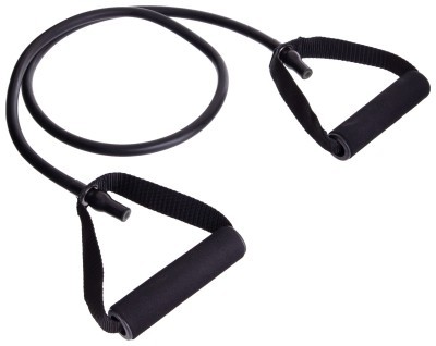 Еспандер трубчастий з ручками SP-Sport FI-2080-BK 20LB чорний (латекс, d-12x6мм, l-120см)